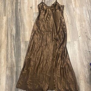 Nayomi Brown Sleep Dress
